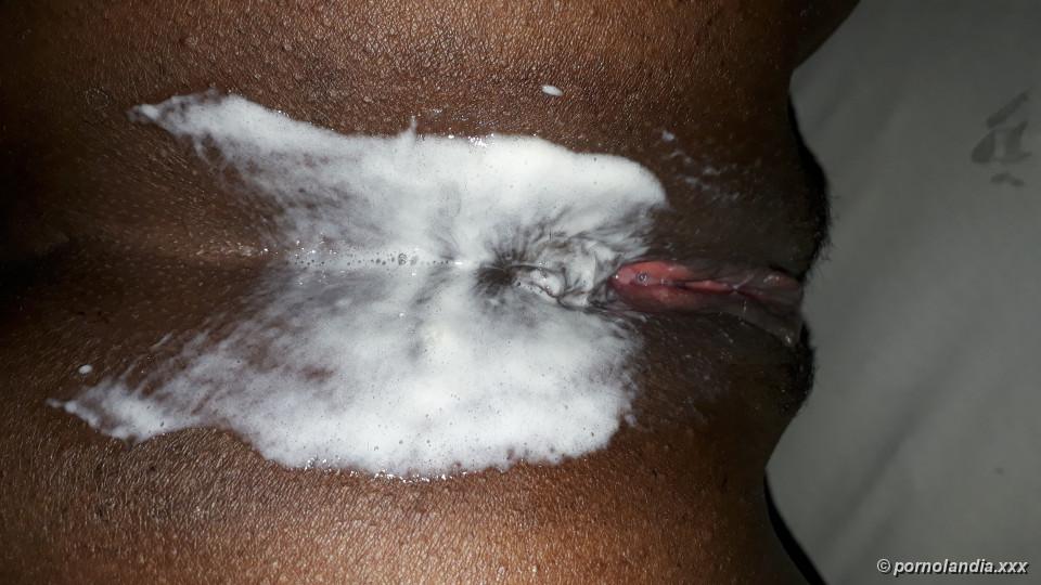 Vejam como minha nega ficou depois de gozar bastante - Foto 226636