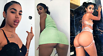 Dominicana La Diosa Amaeya Destrozando Su Toto Con Un Consolador