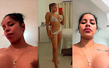 Dominicana La Diosa Cotizada Nos Da Un Poco De Brecha De Sus Pezones