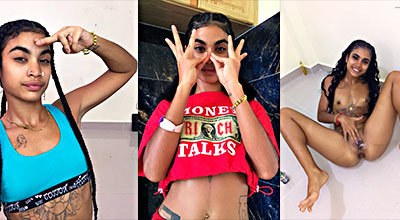 Dominicanas La Diosa Amaeya Vota El Chorro Y Llena Todo El Piso