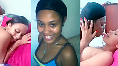 Jovencita Dominicana De 18 Años Decide Aprobar Una Puta Lesbiana