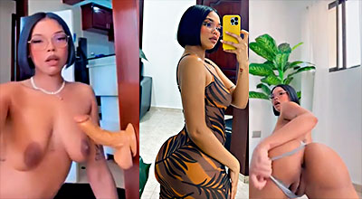 La Mujer De Santana Barber Shop Peny Rodríguez Singando Un Consolador