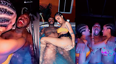 Las Mellas Fresh Y El Sujeto Oro 24, Video XXX Explicitó En Tríos