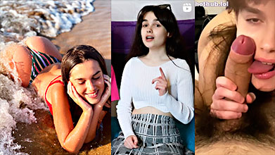 Vídeo porno de María Sofía Federico chupar una polla