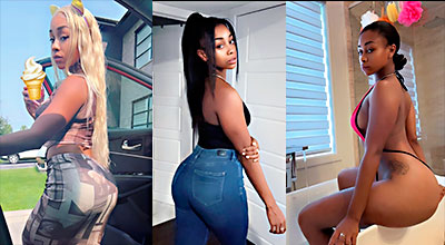 Porn video of PinkyDoll sucking in an instagram live