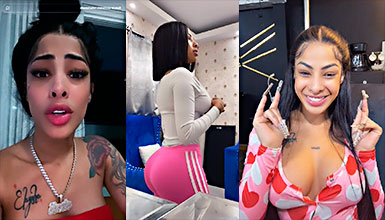 Yailin la Mas Viral Es Atrapada Desnuda Por Fanáticos Voyeur XXX