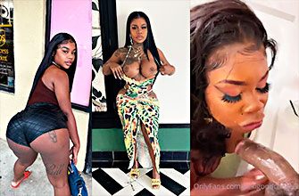 porno video del rapero Sukihana tragando una polla con limón