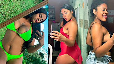 Dominicana Baby Castillo Se Orina De Tanto Placer En Su Coño