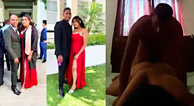 Dominicana Infiel Recibe Pila De Ñema Del Padrino De Su Graduación