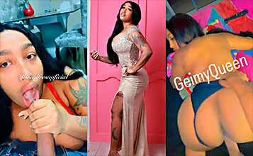 La Dominicana Geimy Queen (Baby Fresa) Es Veterana Sacando Leche