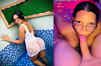 Peny Rodríguez Rapando Con Su Jefe En Una Villa Dentro Del Jacuzzi