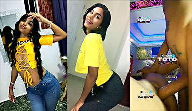 Si Papi Singame Así, Si, Si, Dice La Puta Dominicana La Diosa Amaeya